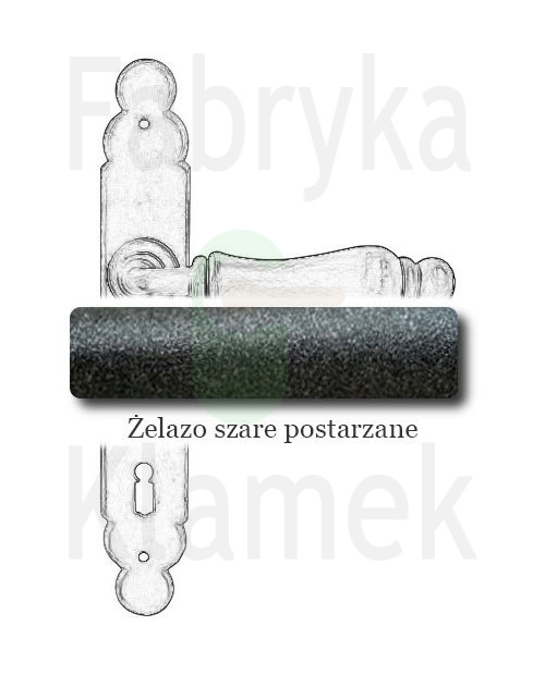 żelazo szare postarzane żelazo szare postarzane