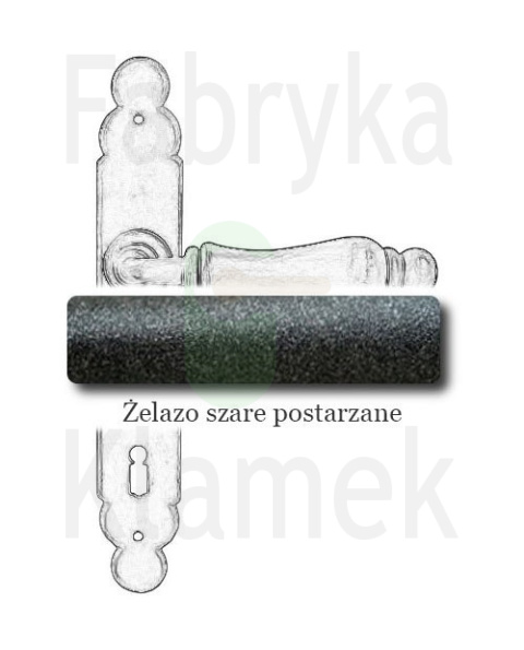 żelazo szare postarzane żelazo szare postarzane
