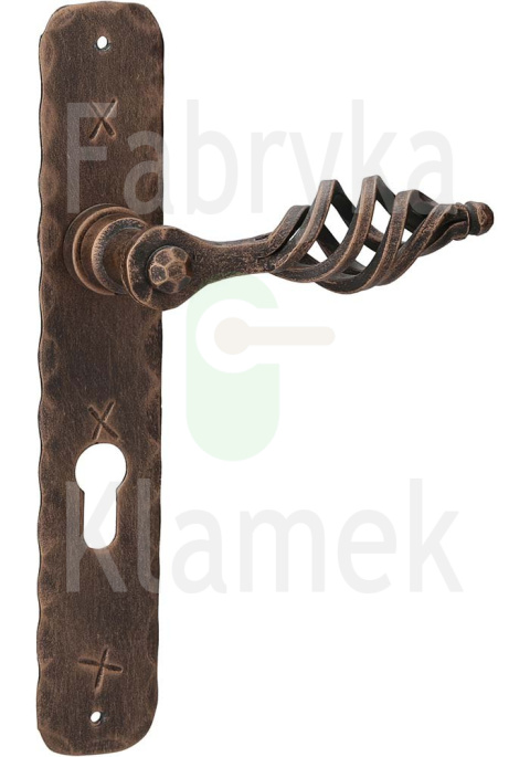 Klamka Bodola 506 na wkładkę rozstaw 72 mm Klamka Bodola 506 na wkładkę rozstaw 72 mm