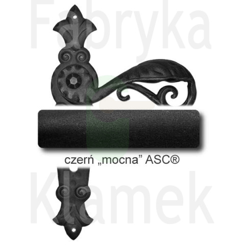 Klamka Abella 505 na wkładkę rozstaw 92 mm Klamka Abella 505 na wkładkę rozstaw 92 mm