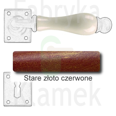 stare złoto czerwone stare złoto czerwone