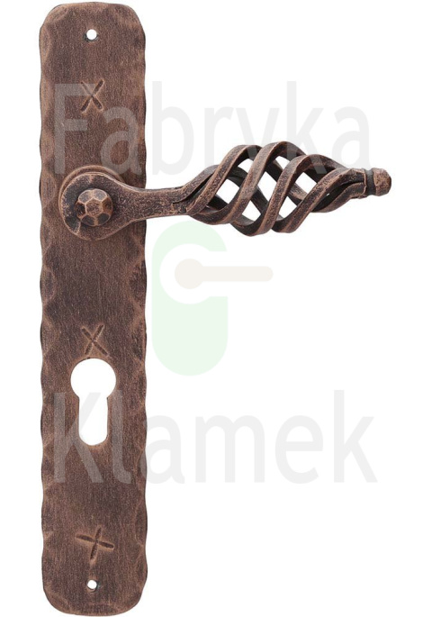 Klamka Bodola 506 na wkładkę rozstaw 92 mm Klamka Bodola 506 na wkładkę rozstaw 92 mm