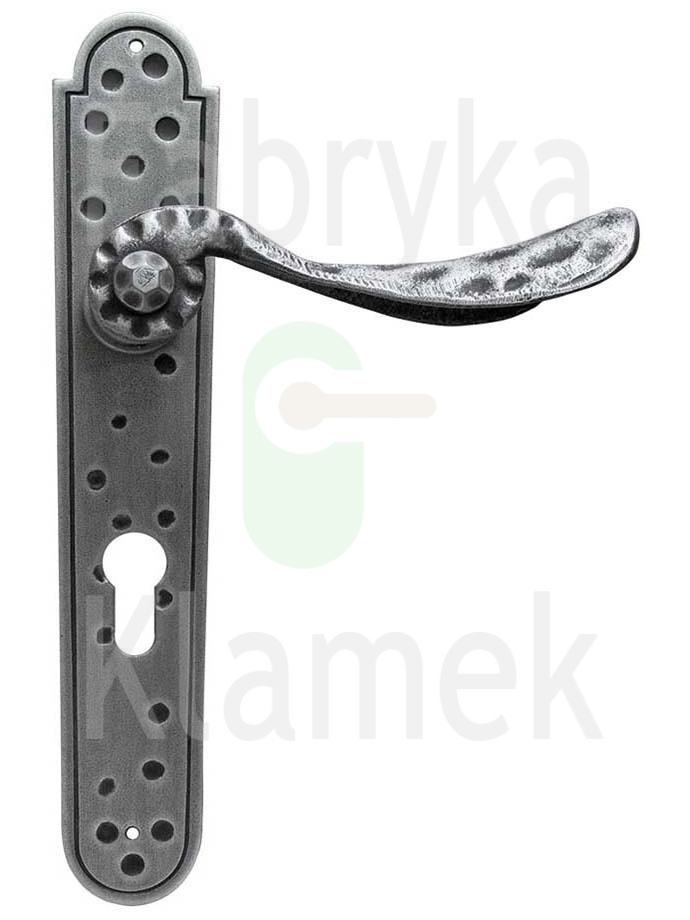 Klamka Gedeon 500 z otworem na wkładkę rozstaw 90 mm Klamka Gedeon 500 z otworem na wkładkę rozstaw 90 mm