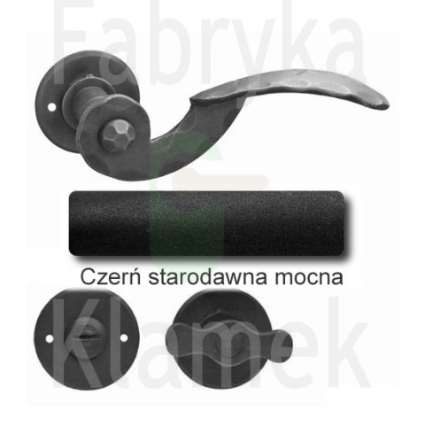 Klamka Gerianica 22 z blokadą WC Klamka Gerianica 22 z blokadą WC