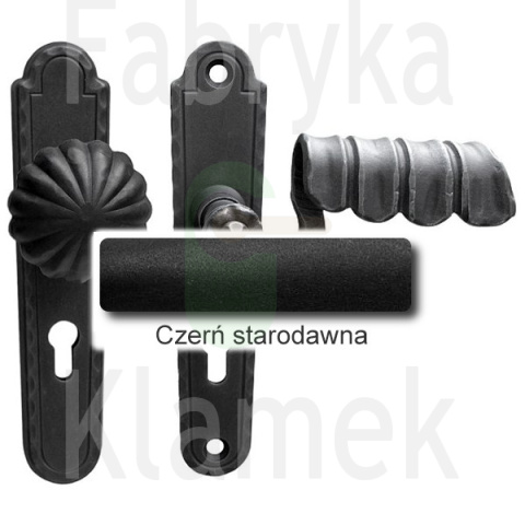 Klamko-gałka zewnętrzna Davos 4309 A/B Klamko-gałka zewnętrzna Davos 4309 A/B