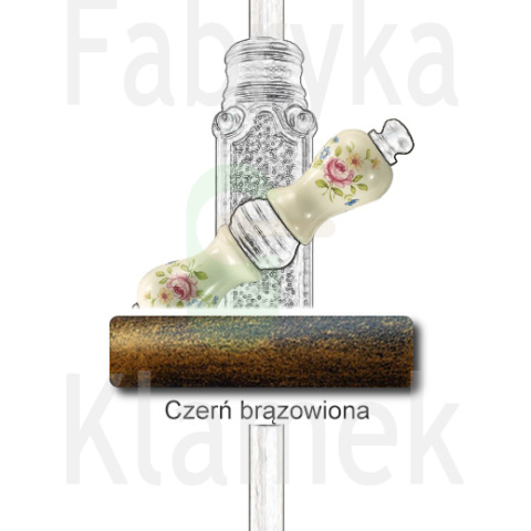 Baskwil Bavaria 327+D23 porcelana kremowa kwiaty wiosenne Baskwil Bavaria 327+D23 porcelana kremowa kwiaty wiosenne