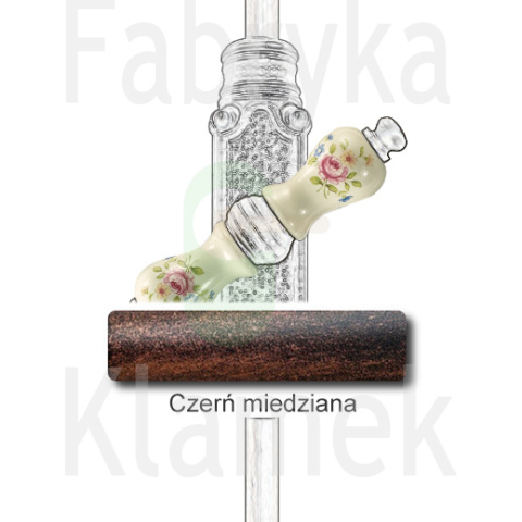 Baskwil Bavaria 327+D23 porcelana kremowa kwiaty wiosenne Baskwil Bavaria 327+D23 porcelana kremowa kwiaty wiosenne