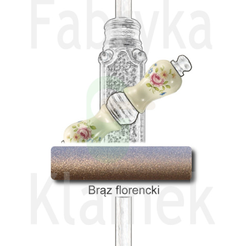 Baskwil Bavaria 327+D23 porcelana kremowa kwiaty wiosenne Baskwil Bavaria 327+D23 porcelana kremowa kwiaty wiosenne