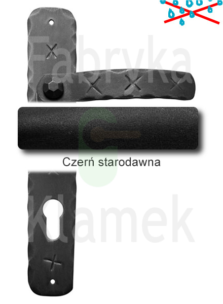 Klamka Jarboj 1091 na wkladkę rozstaw 72 mm Klamka Jarboj 1091 na wkladkę rozstaw 72 mm