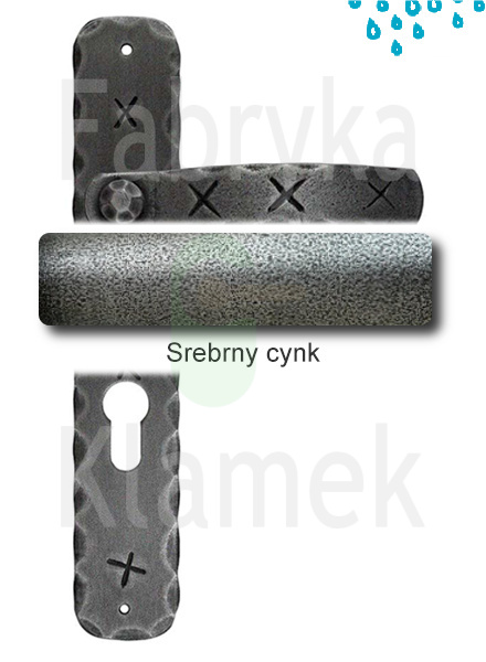Klamka Jarboj 1091 na wkladkę rozstaw 72 mm Klamka Jarboj 1091 na wkladkę rozstaw 72 mm