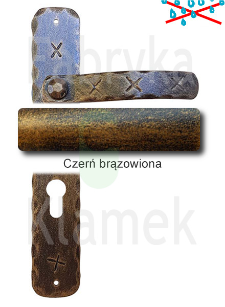 Klamka Jarboj 1091 na wkladkę rozstaw 72 mm Klamka Jarboj 1091 na wkladkę rozstaw 72 mm