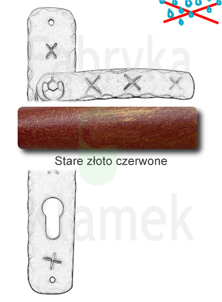 Klamka Jarboj 1091 na wkladkę rozstaw 72 mm Klamka Jarboj 1091 na wkladkę rozstaw 72 mm
