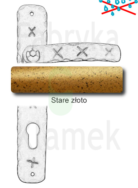 Klamka Jarboj 1091 na wkladkę rozstaw 72 mm Klamka Jarboj 1091 na wkladkę rozstaw 72 mm