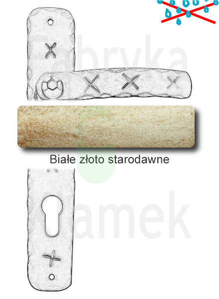 Klamka Jarboj 1091 na wkladkę rozstaw 72 mm Klamka Jarboj 1091 na wkladkę rozstaw 72 mm
