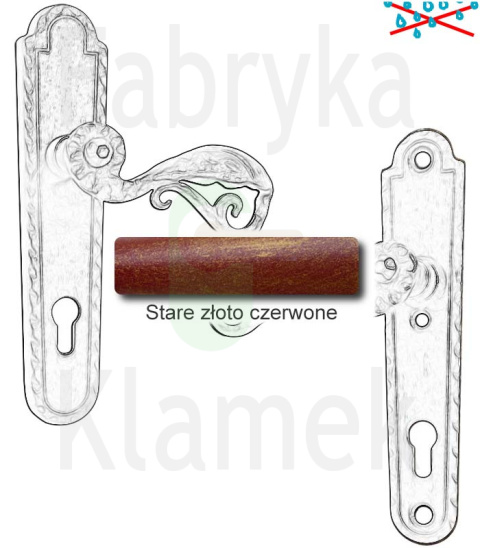 Klamka zewnętrzna Abella 4300E Klamka zewnętrzna Abella 4300E