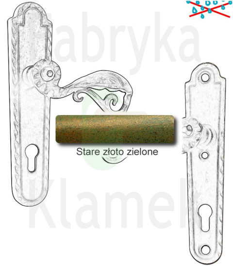 Klamka zewnętrzna Abella 4300E Klamka zewnętrzna Abella 4300E