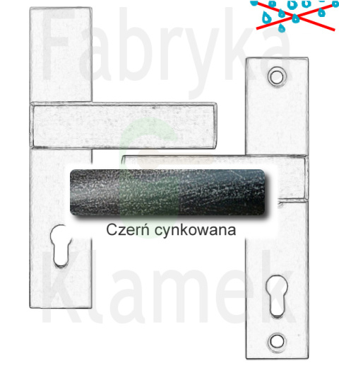 Klamka zewnętrzna Stockholm 4403E Klamka zewnętrzna Stockholm 4403E