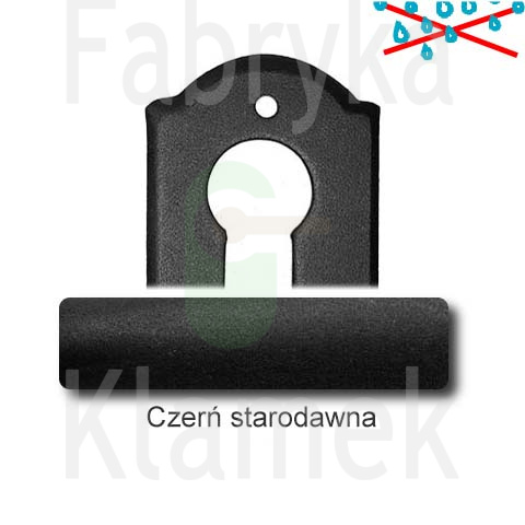 Rozeta 2401 na wkładkę bębenkową Rozeta 2401 na wkładkę bębenkową