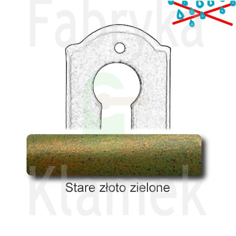 Rozeta 2401 na wkładkę bębenkową Rozeta 2401 na wkładkę bębenkową