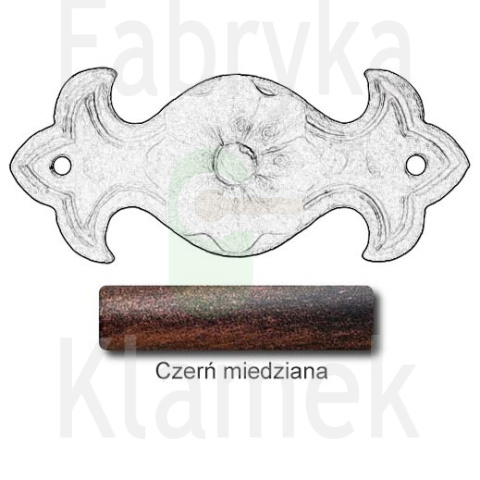 Uchwyt meblowy 616 Uchwyt meblowy 616