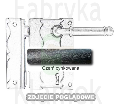 Zamek wierzchni Lisbona 5850/55 mm Dek na klucz zwykły Zamek wierzchni Lisbona 5850/55 mm Dek na klucz zwykły
