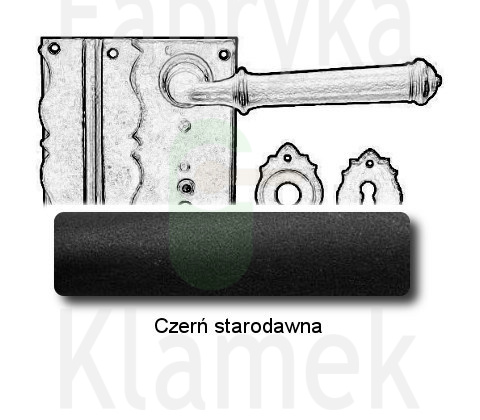Zamek wierzchni Tallin 5850/55 mm Dek na klucz zwykły Zamek wierzchni Tallin 5850/55 mm Dek na klucz zwykły