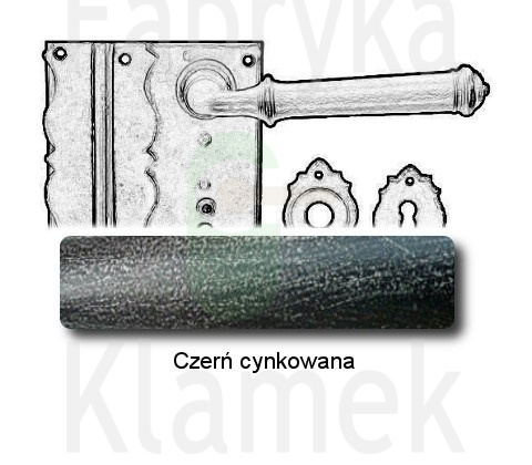 Zamek wierzchni Tallin 5850/55 mm Dek na klucz zwykły Zamek wierzchni Tallin 5850/55 mm Dek na klucz zwykły