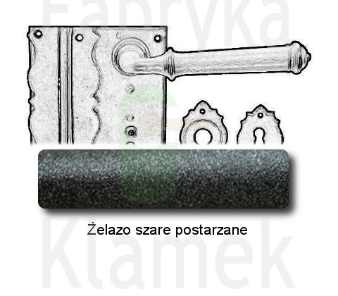 Zamek wierzchni Tallin 5850/55 mm Dek na klucz zwykły Zamek wierzchni Tallin 5850/55 mm Dek na klucz zwykły