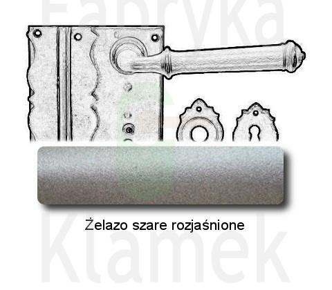 Zamek wierzchni Tallin 5850/55 mm Dek na klucz zwykły Zamek wierzchni Tallin 5850/55 mm Dek na klucz zwykły