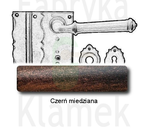 Zamek wierzchni Tallin 5850/55 mm Dek na klucz zwykły Zamek wierzchni Tallin 5850/55 mm Dek na klucz zwykły