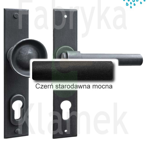 Klamk-gałka zewnętrzna Milano 4362 A/B z zabezpieczeniem Hardox® Klamk-gałka zewnętrzna Milano 4362 A/B z zabezpieczeniem Hardox®