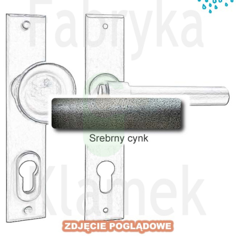 Klamk-gałka zewnętrzna Milano 4362 A/B z zabezpieczeniem Hardox® Klamk-gałka zewnętrzna Milano 4362 A/B z zabezpieczeniem Hardox®