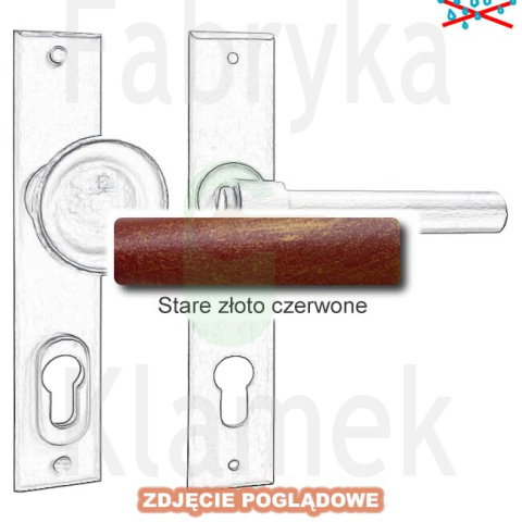 Klamk-gałka zewnętrzna Milano 4362 A/B z zabezpieczeniem Hardox® Klamk-gałka zewnętrzna Milano 4362 A/B z zabezpieczeniem Hardox®