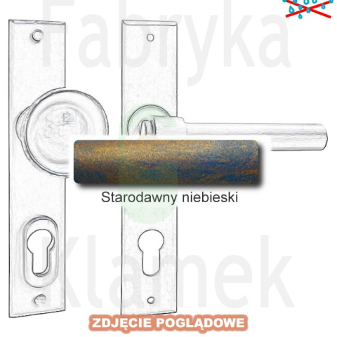 Klamk-gałka zewnętrzna Milano 4362 A/B z zabezpieczeniem Hardox® Klamk-gałka zewnętrzna Milano 4362 A/B z zabezpieczeniem Hardox®