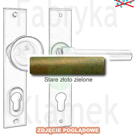 Klamk-gałka zewnętrzna Milano 4362 A/B z zabezpieczeniem Hardox® Klamk-gałka zewnętrzna Milano 4362 A/B z zabezpieczeniem Hardox®