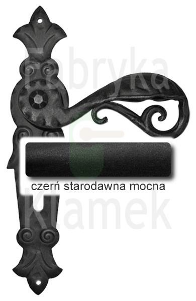 Klamka Abella 505 na wkładkę rozstaw 72 mm Klamka Abella 505 na wkładkę rozstaw 72 mm