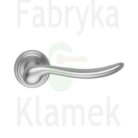 Klamka Beta szyld ozdobny 011 CS - chromowana matowa