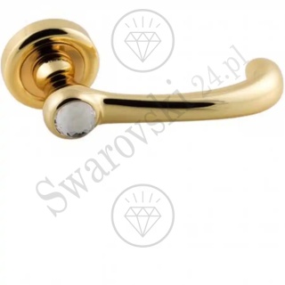 Klamka Idea Crystal 103 OZ - pozłacana