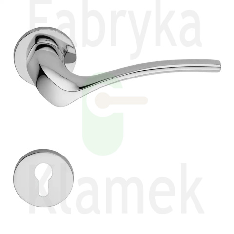 Klamka Ibis 023 CR - chromowana błyszcząca