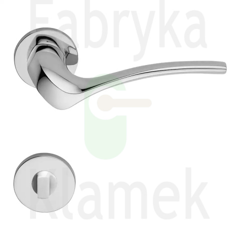 Klamka Ibis 023 CR - chromowana błyszcząca