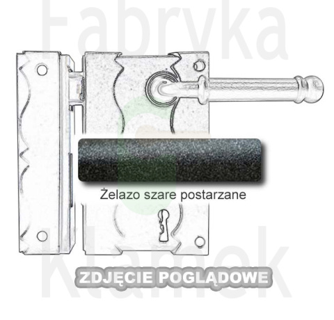 Zamek wierzchni Lisbona 5850/55 mm Dek na klucz zwykły Zamek wierzchni Lisbona 5850/55 mm Dek na klucz zwykły