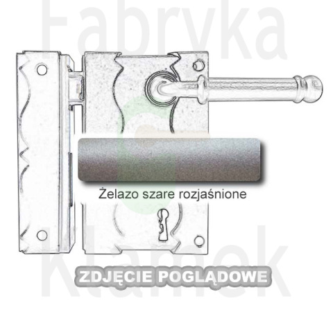 Zamek wierzchni Lisbona 5850/55 mm Dek na klucz zwykły Zamek wierzchni Lisbona 5850/55 mm Dek na klucz zwykły