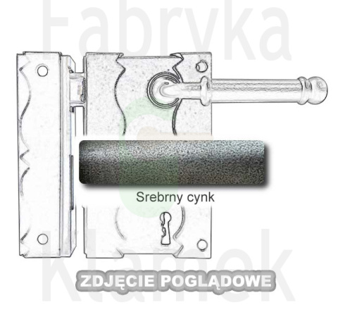 Zamek wierzchni Lisbona 5850/55 mm Dek na klucz zwykły Zamek wierzchni Lisbona 5850/55 mm Dek na klucz zwykły