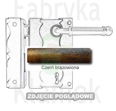 Zamek wierzchni Lisbona 5850/55 mm Dek na klucz zwykły Zamek wierzchni Lisbona 5850/55 mm Dek na klucz zwykły
