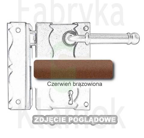 Zamek wierzchni Lisbona 5850/55 mm Dek na klucz zwykły Zamek wierzchni Lisbona 5850/55 mm Dek na klucz zwykły