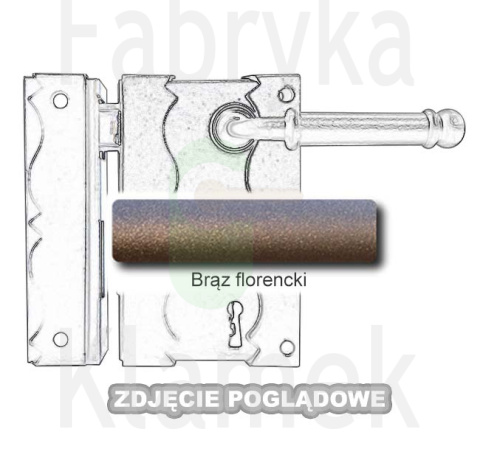 Zamek wierzchni Lisbona 5850/55 mm Dek na klucz zwykły Zamek wierzchni Lisbona 5850/55 mm Dek na klucz zwykły