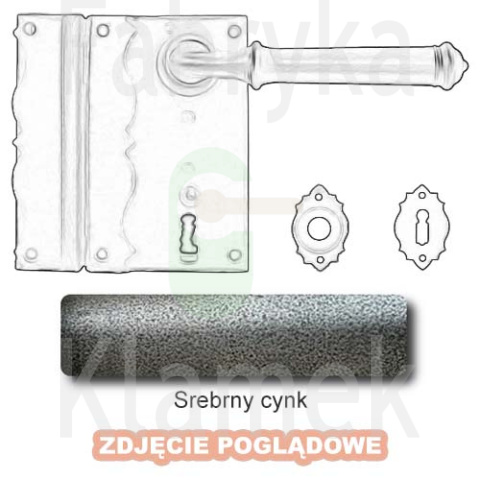 Zamek wierzchni Tallin 5850/45 mm Dek na klucz zwykły Zamek wierzchni Tallin 5850/45 mm Dek na klucz zwykły