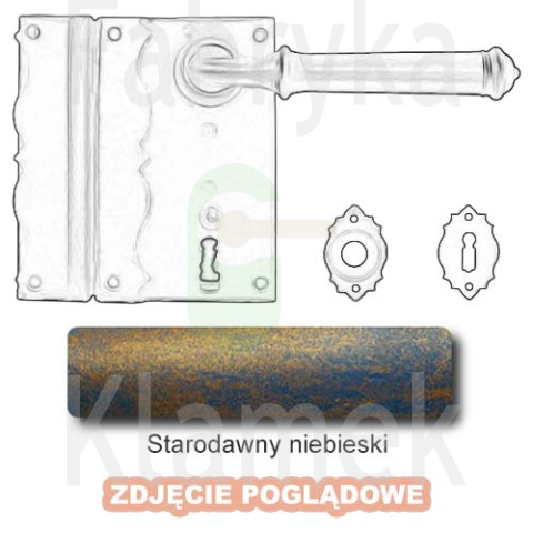 Zamek wierzchni Tallin 5850/45 mm Dek na klucz zwykły Zamek wierzchni Tallin 5850/45 mm Dek na klucz zwykły