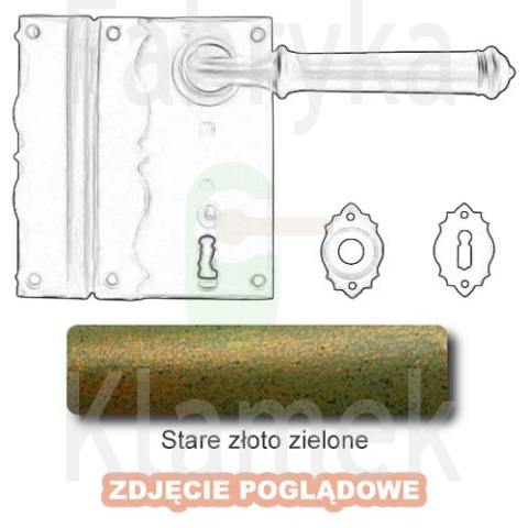 Zamek wierzchni Tallin 5850/45 mm Dek na klucz zwykły Zamek wierzchni Tallin 5850/45 mm Dek na klucz zwykły
