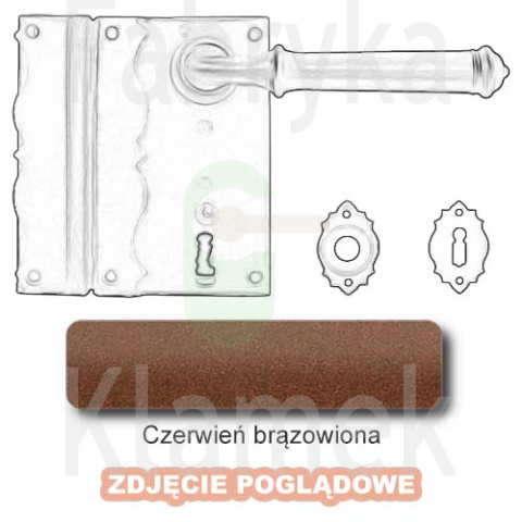Zamek wierzchni Tallin 5850/45 mm Dek na klucz zwykły Zamek wierzchni Tallin 5850/45 mm Dek na klucz zwykły